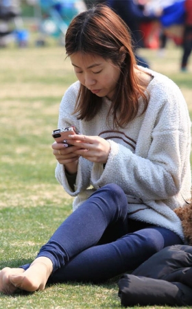 No1437 一位“春天穿丝，夏天裸足”的文静少妇