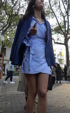 4K – 街拍美腿气质美女姐姐 [1.66 GB/MP4]
