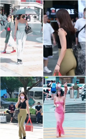 第37期：抖音主播【冬瓜.街拍】690部短视频合集，短视频时长01:34:30，大小1.4GB
