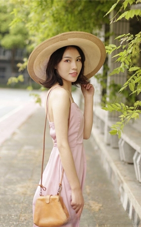 路背系带度假长裙3A437[30M]