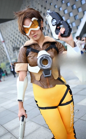 紧身黄色运动裤cosplay [15P]