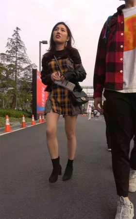 性感短裙美腿时尚美女