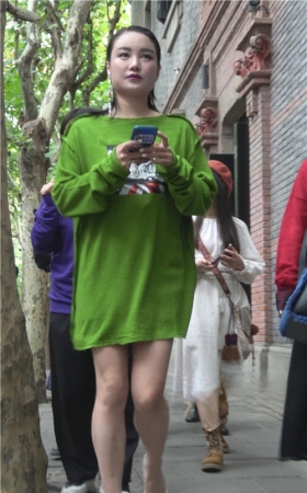 绿色长袖MM
