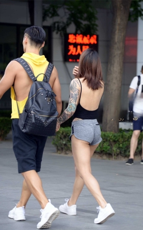 6-1健身一对，真空秀美背 [14P]