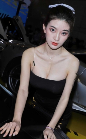 黑色连衣短裙旗袍1 [35P]