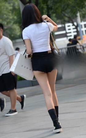 神摄手赛19  黑色小热裤 [20P]