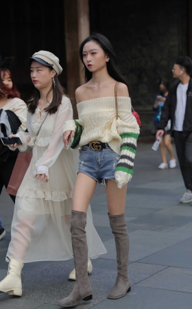 时尚漂亮的美眉 锁骨爱了 [18P]