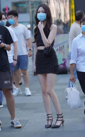 街拍时尚美女 [22P]