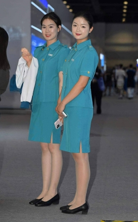 26918-9-63√26cata-清秀脱俗俩民航 10P