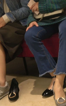 气质小妹的漂亮裸足