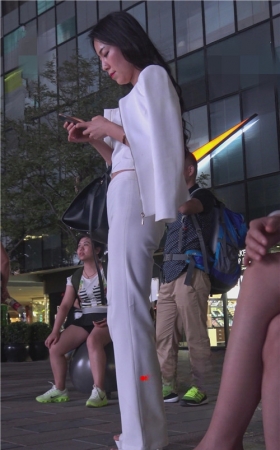 夜拍气质小姐姐