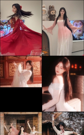 第435期–主播【伍玥安】共105个短视频合集，时长共0:25:30，大小0.6GB！