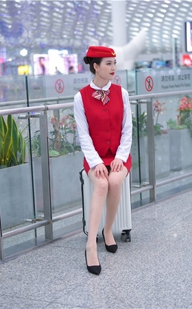 （套图二）红色制服美女(367P)