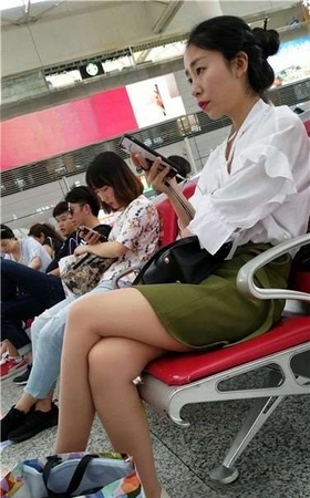 4k超清，超级美腿漂亮知性姐姐