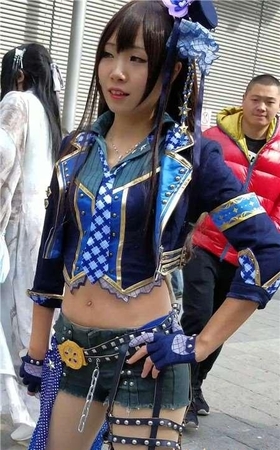 4k – 一脸清纯的cosplay二次元美少女