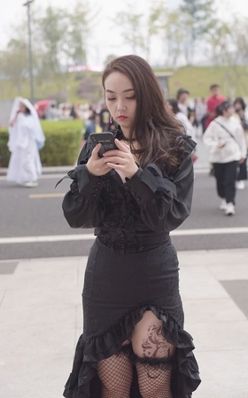 复古裙时尚黑网 [68P-1.33GB]
