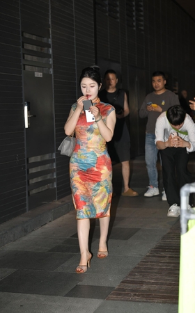 旗袍风韵味美女