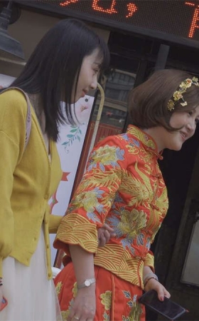 迎宾的魅力新娘