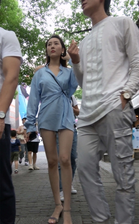 高挑身材模特级性感美女