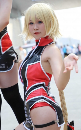 性感赛车服coser [35P]