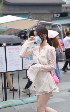 街拍小清新气质邻家小妹 [23P]