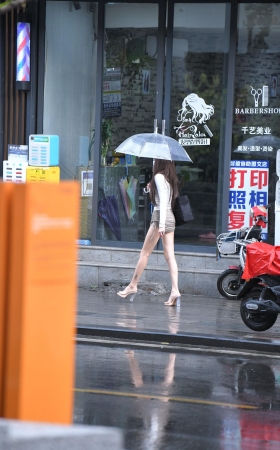 包臀裙大长腿