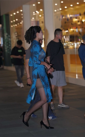 复古旗袍风