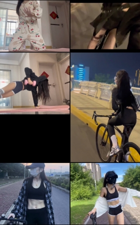 第329期–主播【椰】共49个短视频合集，时长共0:8:34，大小0.18GB！