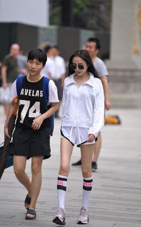 长袜美女