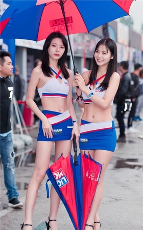 赛车道的长腿美女图片3A039[106P-809M]
