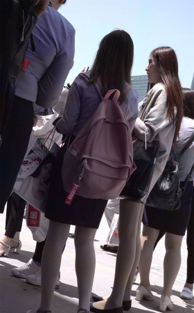 满分美腿丝袜长发美眉