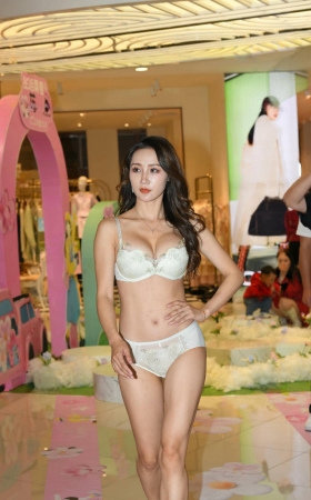 三八内衣秀，丰满模特6号选手 [18P]