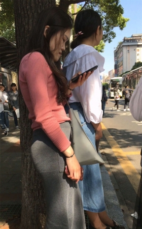 包臀裙美女
