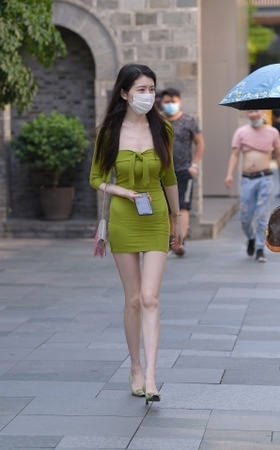 天生美腿，性感美**