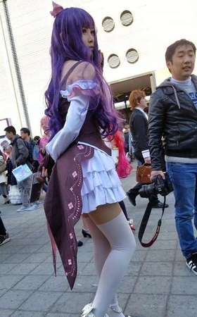 4k-清纯美颜cosplay的青春少女