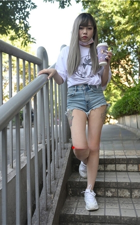 （套图）牛仔热裤小妹(256P)