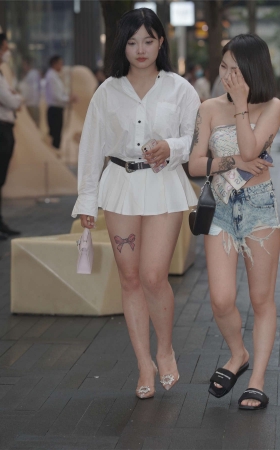 温婉衬衫裙