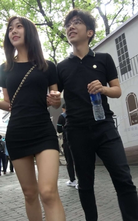 4K – 街拍漂亮的高颜值包臀裙小妹[3.81 GB/MP4]