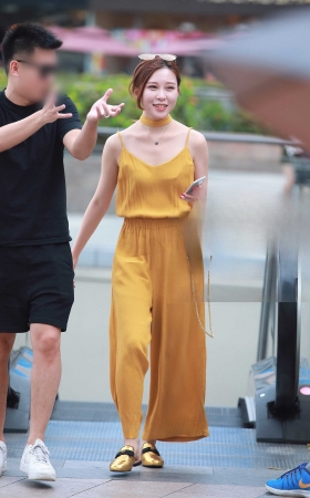 吊带裤，美女 [10P]