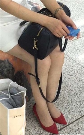 极品气质红高跟知性美女