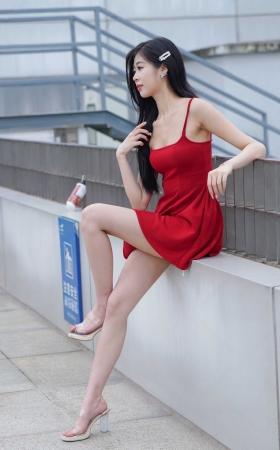 艳红美腿 [12P]