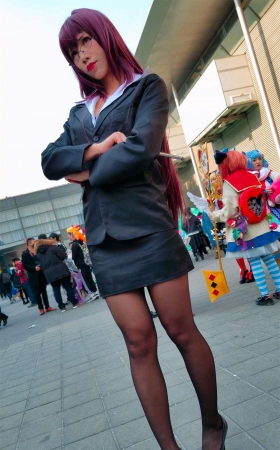 cosplay麻辣女教师的美女