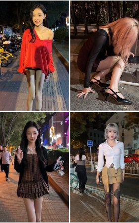 第28期：抖音主播【京城街拍大队长】320部短视频合集，短视频时长00:41:30，大小667MB