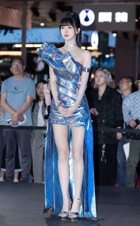LB267 上海车展-177甜妹小玥玥的极品美腿玉足