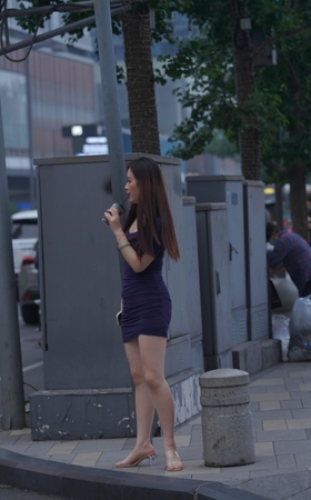 包臀裙少妇