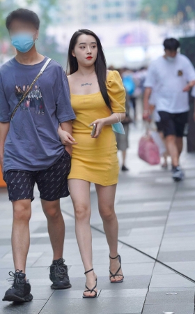 黄裙女友 [15P]