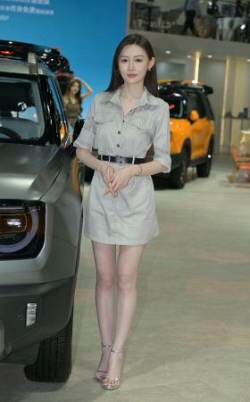 25成都车展，s级车模 敏敏 [23P]