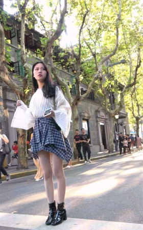 气质不错的时尚姐妹