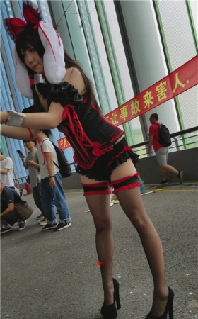 漂亮的coplay女孩