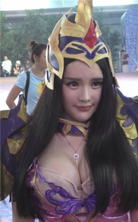 漂亮的美模